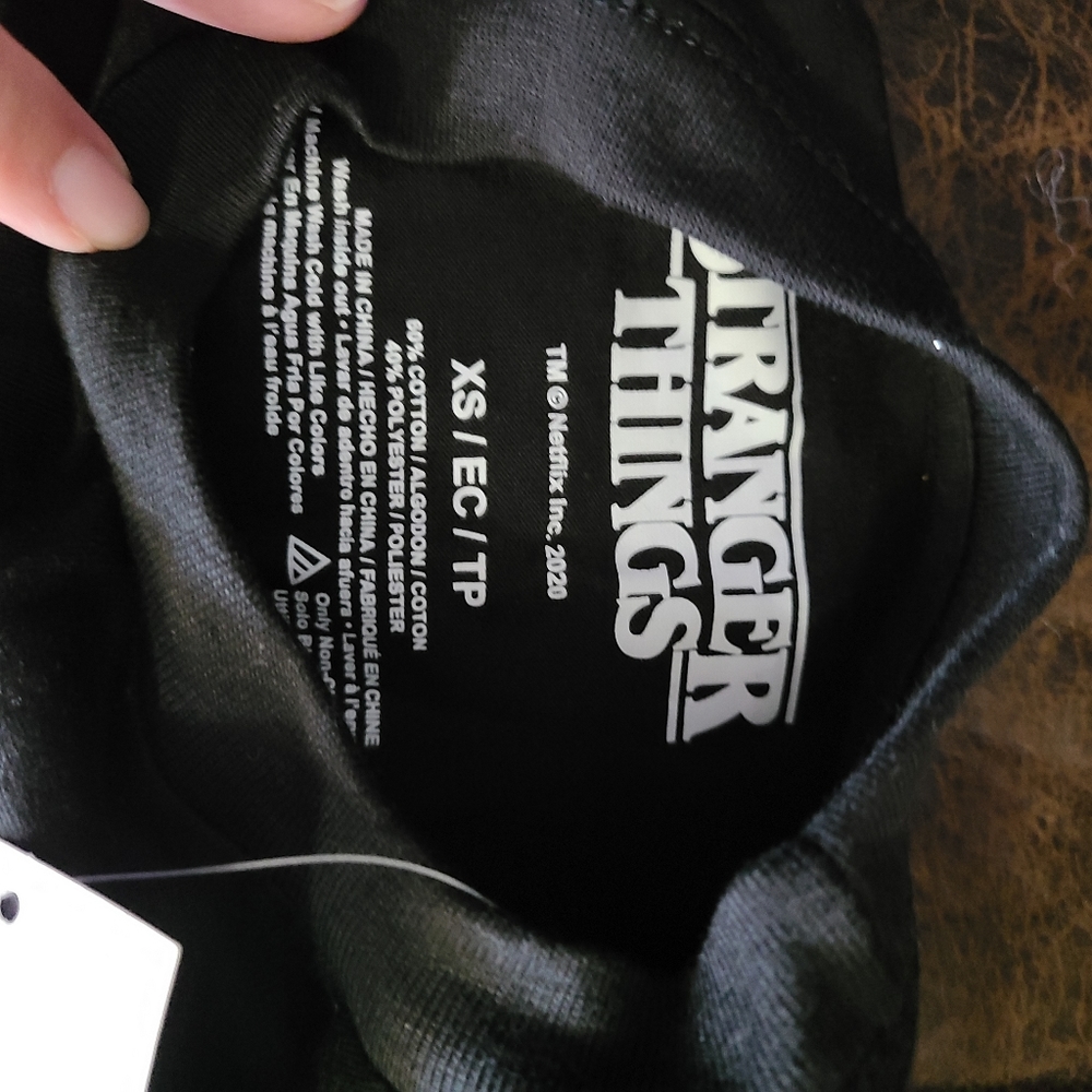 Stranger things kids long sleeve tshirt Size XS - Picture 3 of 3